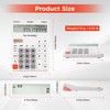 DUPOTA Calculator Desk Calculator Large Buttons Extra Large Display 12-Digit