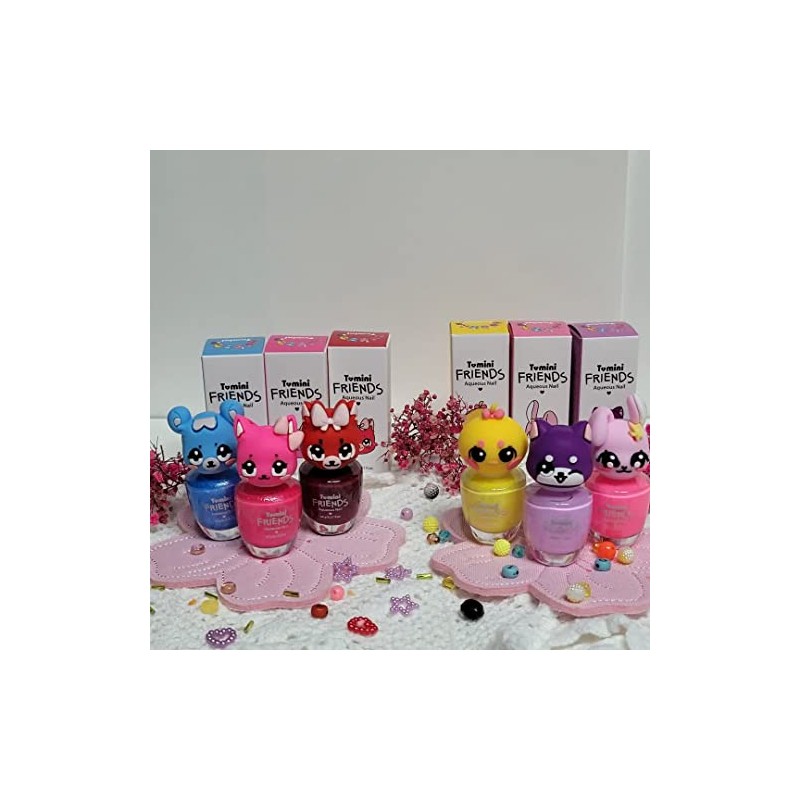 TOMINI FRIENDS WATER BASED NAILPOLISH (lavender-puppy)