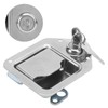Car Door Lock T Shape Stainless Steel with 2 Keys