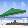 MASTERCANOPY 10x10 Durable Pop Up Canopy Tent with 1 Sidewall,