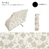 [2025] Wpc. 801-16853-102 Parasol Light Filtering Lightweight Flower Silhouette Mini