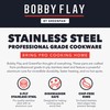 GreenPan x Bobby Flay Stainless Steel 8” & 10” Frying