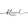 Wall Vinyl Decal Blessed Bible Stickers Decor Decals Verse Quotes