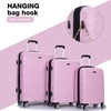 Travelhouse Amalodie Hardshell Upright Spinner Wheel Suitcase Set PP ABS,
