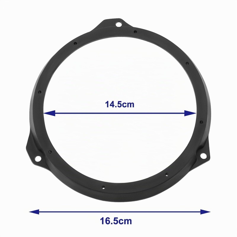 VGOL 165 mm 6.5 Inch Speaker Adapter Mounting Ring Front