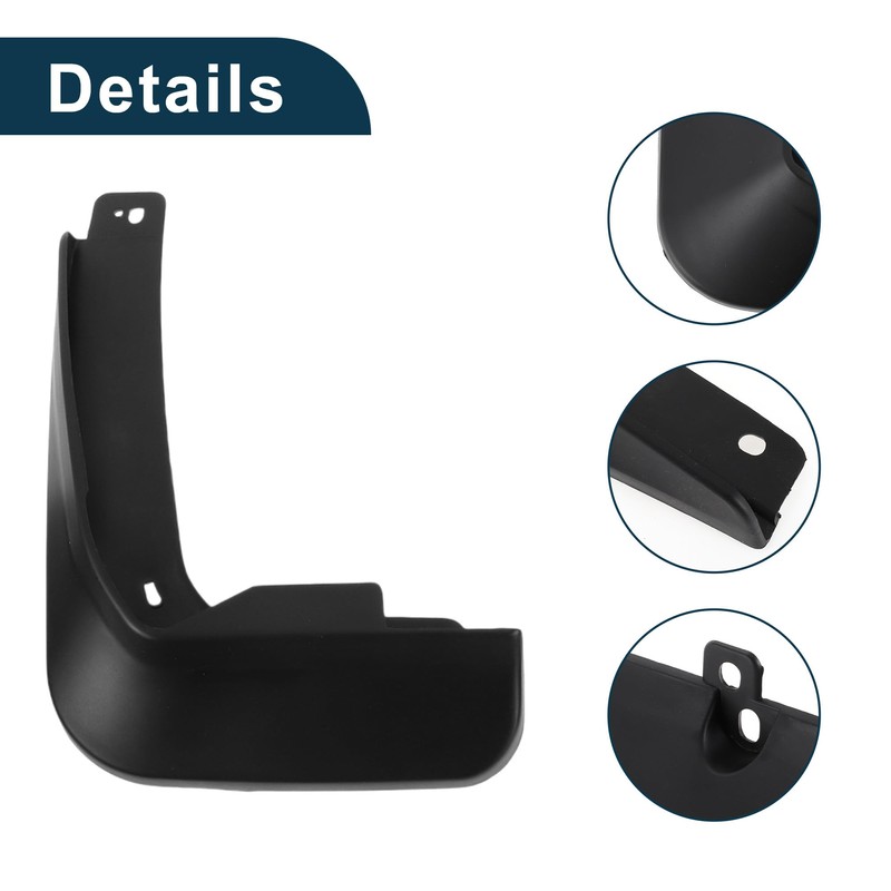TUCKBOLD Mud Flaps Splash Guards for Skoda Rapid 2018-2019 W/Mount