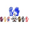 LYRX Professional Football Receiver Gloves with Optimal Silicone Palm Non-Slip
