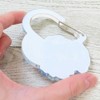 My Melody & Chrome x DOLLY MIX Acrylic Heart Carabiner