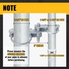 VIVIDA Chain Link Gate Hinge, 180 Degree Commercial Gate Hinge