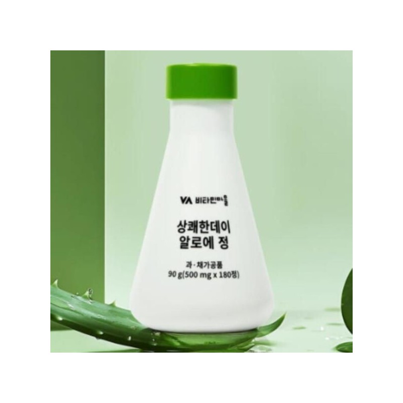 비타민마을 [셀러허브 식품] 비타민마을 상쾌한데이 알로에정 해조칼슘 선물 180정