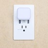 myCozyLite Dual Light Night Light Plug in, Red and Blue