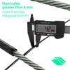 PC Security Cable 6ft Nano Steel Anti Theft Laptop Kensington
