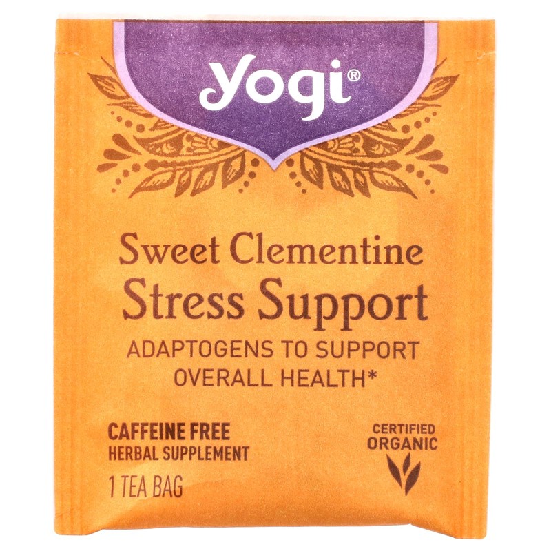 Yogi Tea, Sweet Clementine Stress Support, 16 Count