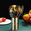 Berglander Gold Cooking Utensils Set, Stainless Steel 13 Pieces Kitchen