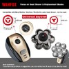 Magnetic 7 Blades Head Shaver Replacement Blades for head Shaver