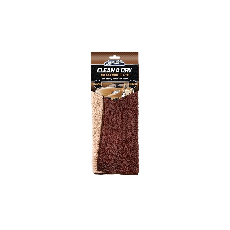 CARPRIDE® Clean and Dry Microfibre Cloth | For Car Exterior
