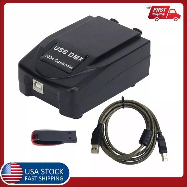 Unbranded TP-D17 3-Core for Light-jockey Stage Light Controller USB for