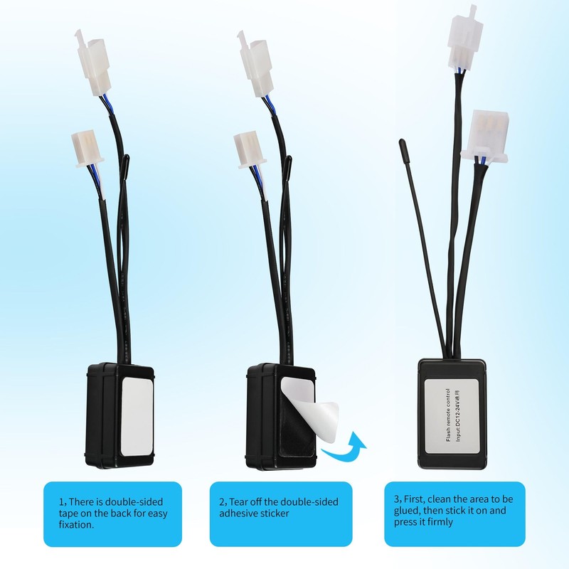 Wiring Harness Remote Control Switch with 3 Pin Connectors Control
