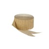 Gold Metallic Crepe Paper Streamers, 2 Rolls Made in USA