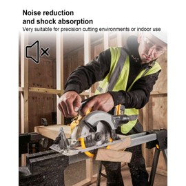 4 Pcs N074647 Rubber Table Miter Saw Stand Foot Pad Fit for Dewalt DWX723 DWX724 DWX725 DWX725B Series Miter Saw Stand 1/3/4 type 1/3 type, Replace N074647