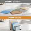 Dexpally 2 Pezzi Porta Taglieri Da Cucina in Metallo, Supporto