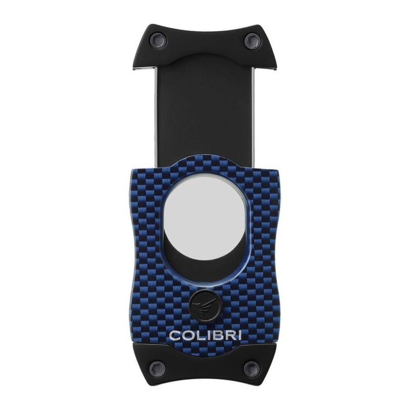 Colibri Cigar Cutter (S-Cut II) Carbon Design Blue