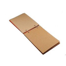 5th Anniversary Wood Scrapbook - 5 Years of Memories Add Photos Wooden Cover