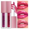 Long Lasting Lip Gloss Set, 12pcs Glossy Tinted Moisturizing Lip,