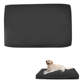 Nogsay Covers for dog beds, replacement cover for dog bed, waterproof, washable, removable pet bed, dog mat, dog mattress cover for dog cushion with zips, dog bed cover only