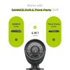 SANNCE 1080P Security Camera AHD/TVI/CVI/CVBS 4-in-1 CCTV Camera IP66 Weatherproof