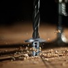 #8 x 1/2" Wood Screw 100Pcs Alloy Steel Standard Thread