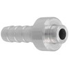 ICT Billet 1/4" Aluminum Weld Barb - Weldable Fitting Nipple