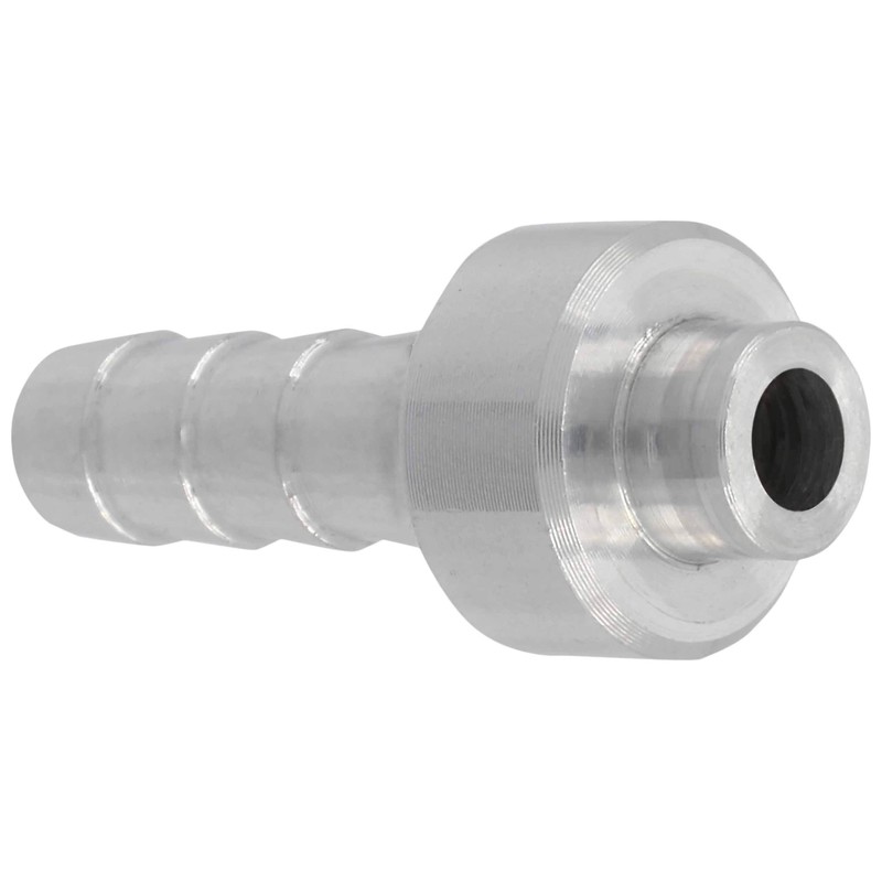 ICT Billet 1/4" Aluminum Weld Barb - Weldable Fitting Nipple