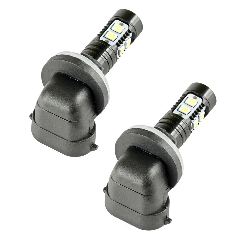 Caltric 2 Headlight LED Bulbs fits Polaris Ranger Crew 700