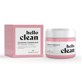 Bio Balance Hello Clean Nourishing Face Cleansing Balm with Squalene & BisaBol