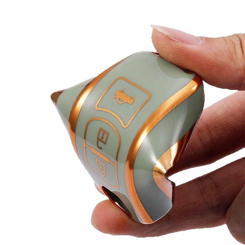 MAX COOL Key Shell Beige TPU Car Remote Key Fob