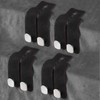 4 Pcs Car Hooks for Headrest, Car Seat Hooks Purse