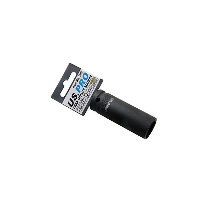 Bergen 21mm DEEP Impact Socket 1/2" Drive 6 Sided Single