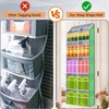 Hobekoee Hanging Yarn Storage Organizer 5 Tiers Large Capacity Over