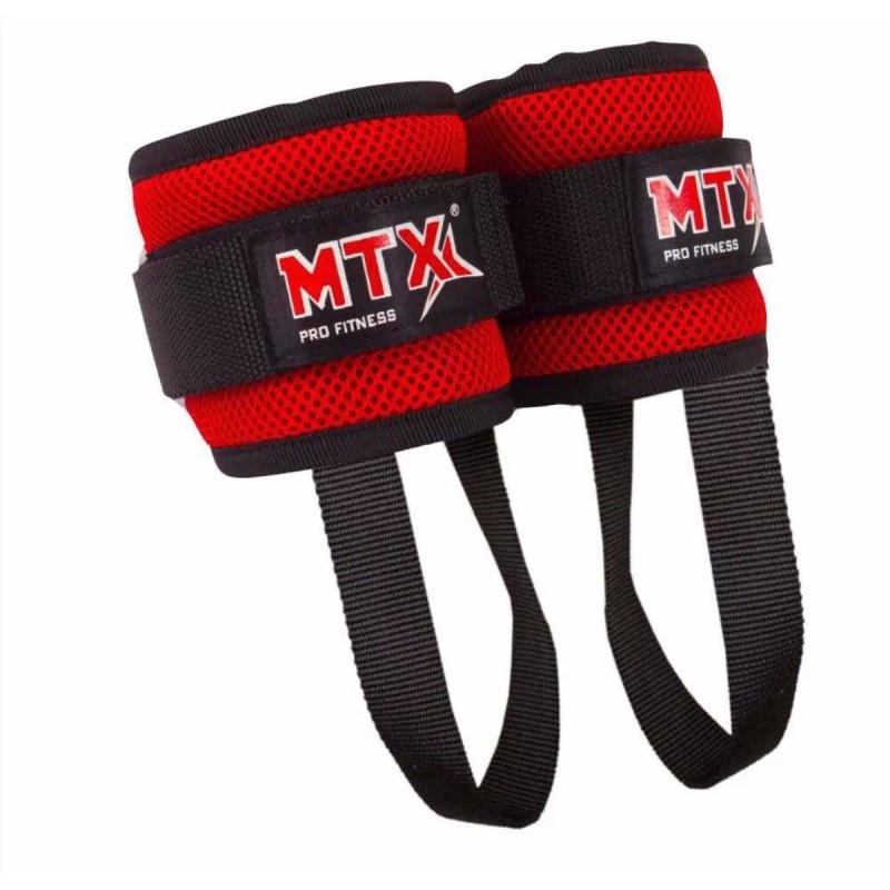 MTX Grilletes Con Talonera Para Poleas Gym Crossfit High Quality