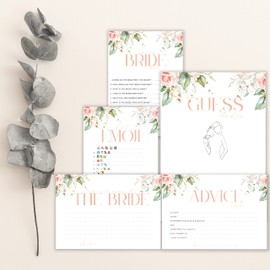 Hen Party Games Pimlico Rose Floral Design 5 in 1 Hen Party Accessories (HPG-ROSE-PIM5IN1)