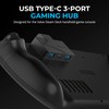 SABRENT Hub USB Tipo C de 3 Puertos para Plataforma