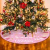 Capoda Christmas Tree Skirt 48 Inch Short Plush Xmas Tree