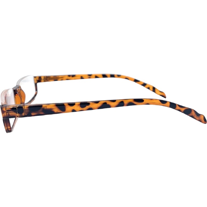 Incredible Bargains The Parker Rectangle Half Frame Reading Glasses, Unisex