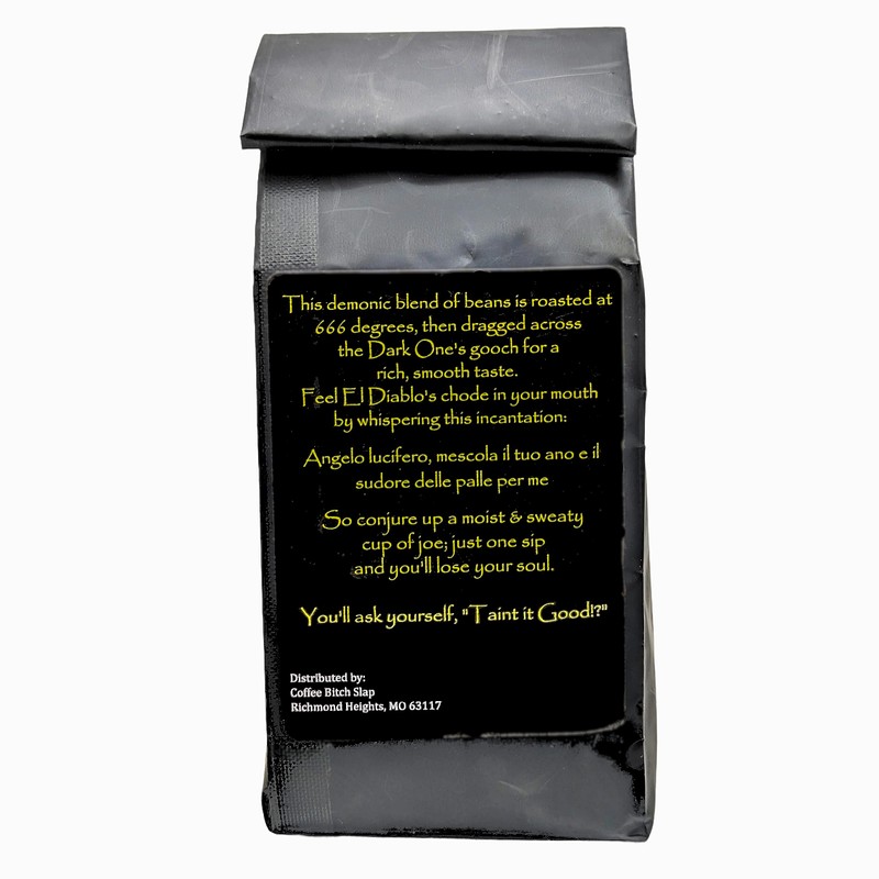 Satan's Taint Extra Dark Roast No Soul Coffee 12 Ounce