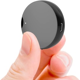 QZTCAMERA 32 GB runder Sprachrecorder mit Wiedergabe und OTG-Funktion, 388 Stunden Aufnahme und 32 Stunden Akkulaufzeit, Mini-Recorder für Unterricht, Interviews, Besprechungen