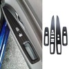 ruihe 4pc Automobile Door Window Control Panel Cover Trim Fit