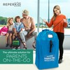 reperkid Large Stroller Bag for Airplane Travel, Blue, 47" H