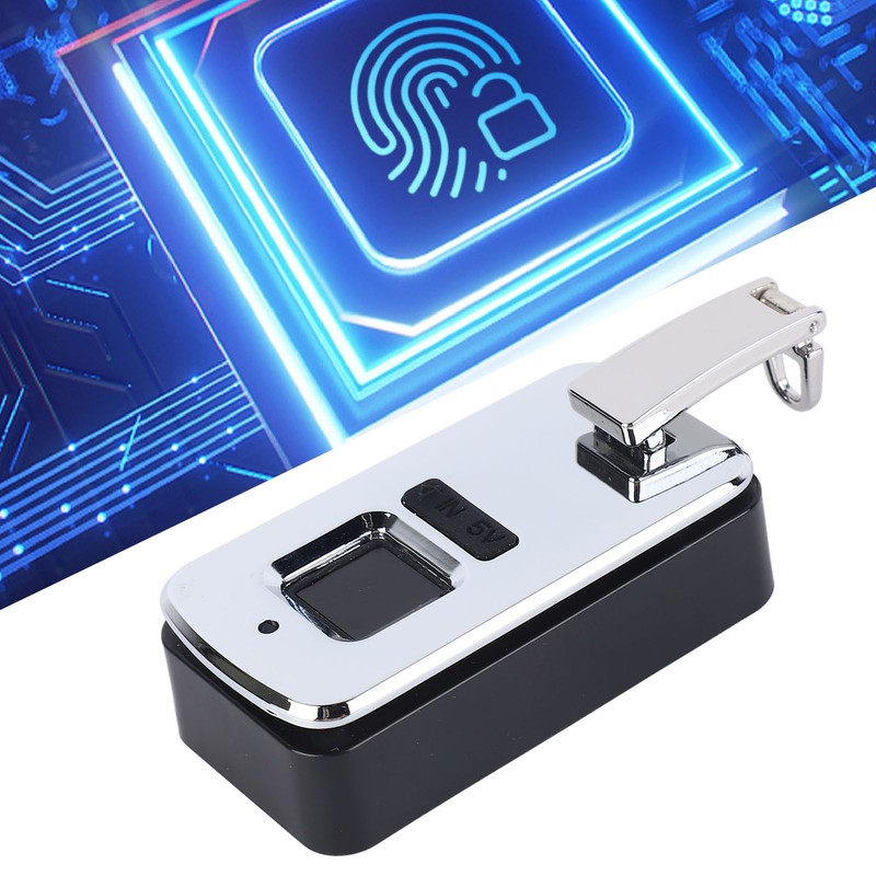 Fingerprint Lock Small Smart Electric Lock Built In Bag Luggage