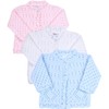 Babyprem Premature Baby Cardigan Jacket Lacy Knitted 3-8lb Blue PREM